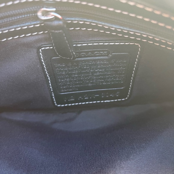 SOLD Coach Monogram Half Moon Shoulder Bag - Picture 4 of 4